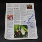 Yes Steve Howe/Bill Bruford Signed Book Page Auto Autograph ZJ23293 — photo 1