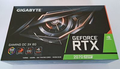 Nvidia GeForce RTX 2070 Super GAMING OC 3X 8G GDDR6 GIGABYTE