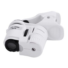 Cell Phones Clip-On Microscope LED Light Mini Mobile Phone Microscope Magnifying
