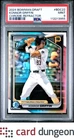 Konnor Griffin 2024 Bowman Draft #BDC22 Chrome-Refractor - 112213955 PSA 9