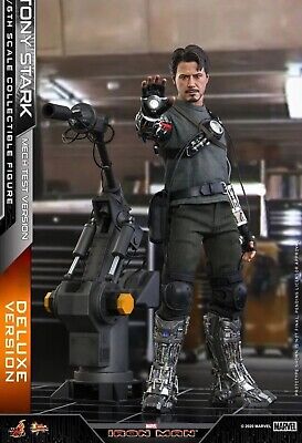 1/6 Iron Man Tony Stark Mech Test Deluxe Version Figure Hot 1/6 Iron Man Tony Stark Mech Test Deluxe Version Figure Hot