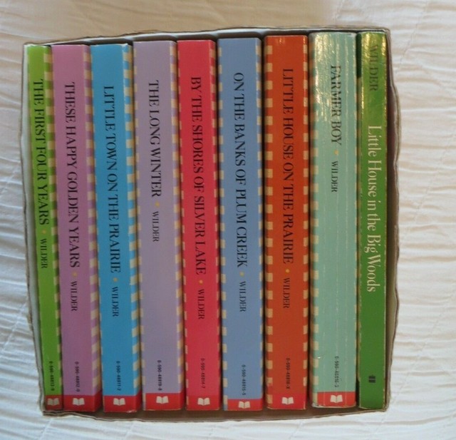 Little House on the Prairie 9 Book Set by Laura Ingalls