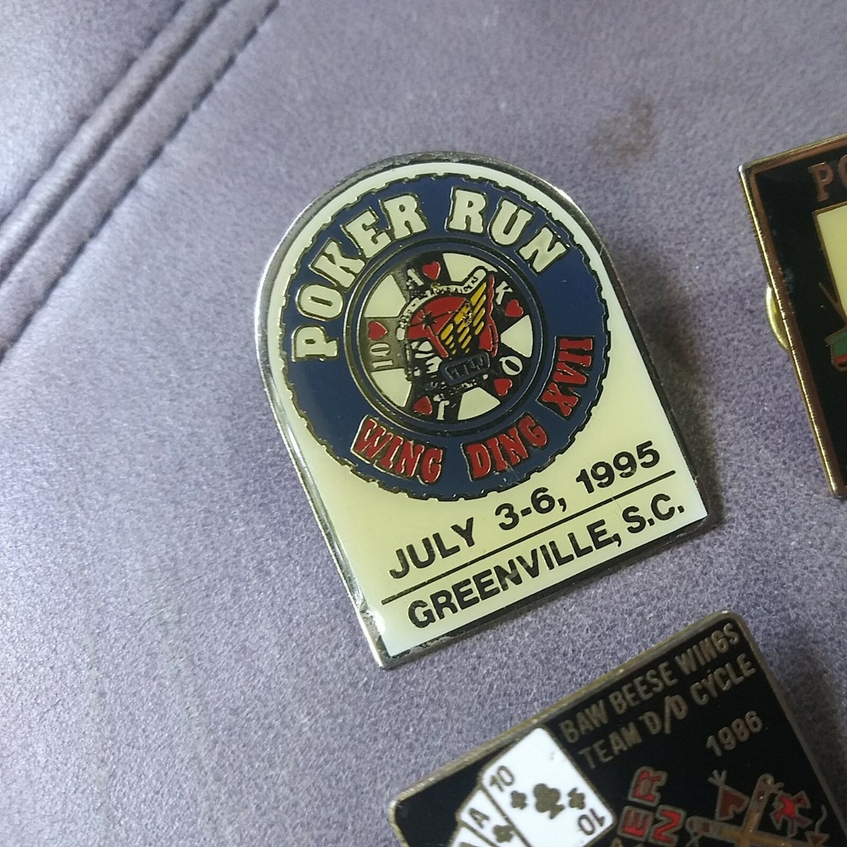 ピンバッジ ラスベガス カウボーイ Vintage Las Vegas Belt Buckle With Copper Cowboy Hat and