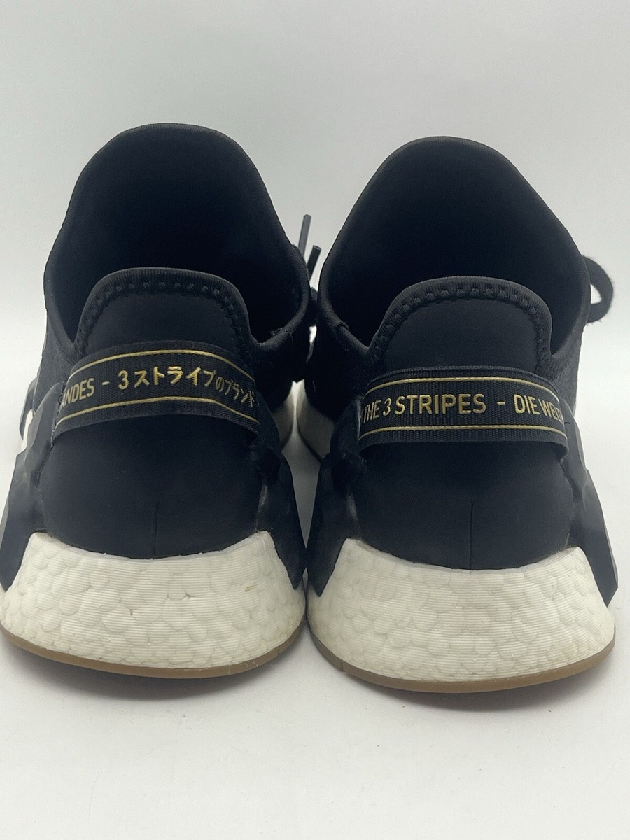 adidas gazelle silver green womens adidas NMD_R1 V2 J 'Black Gold Metallic' FW8048  Athletic Corner