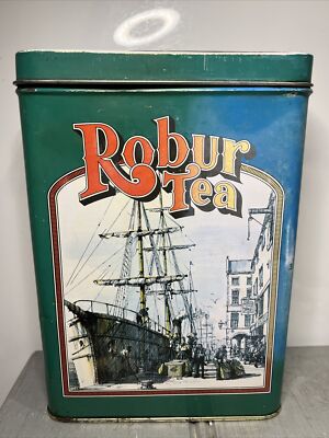 Robur Tea EMPTY Collectable Tin Can
