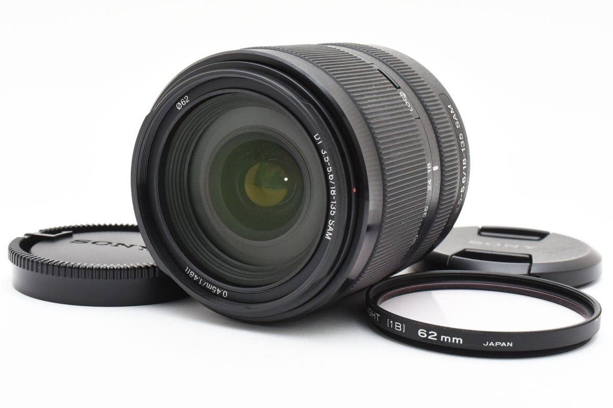 SONY DT 18-135mm F3.5-5.6 SAM SAL18135 A-mount Lens 1033 | eBay