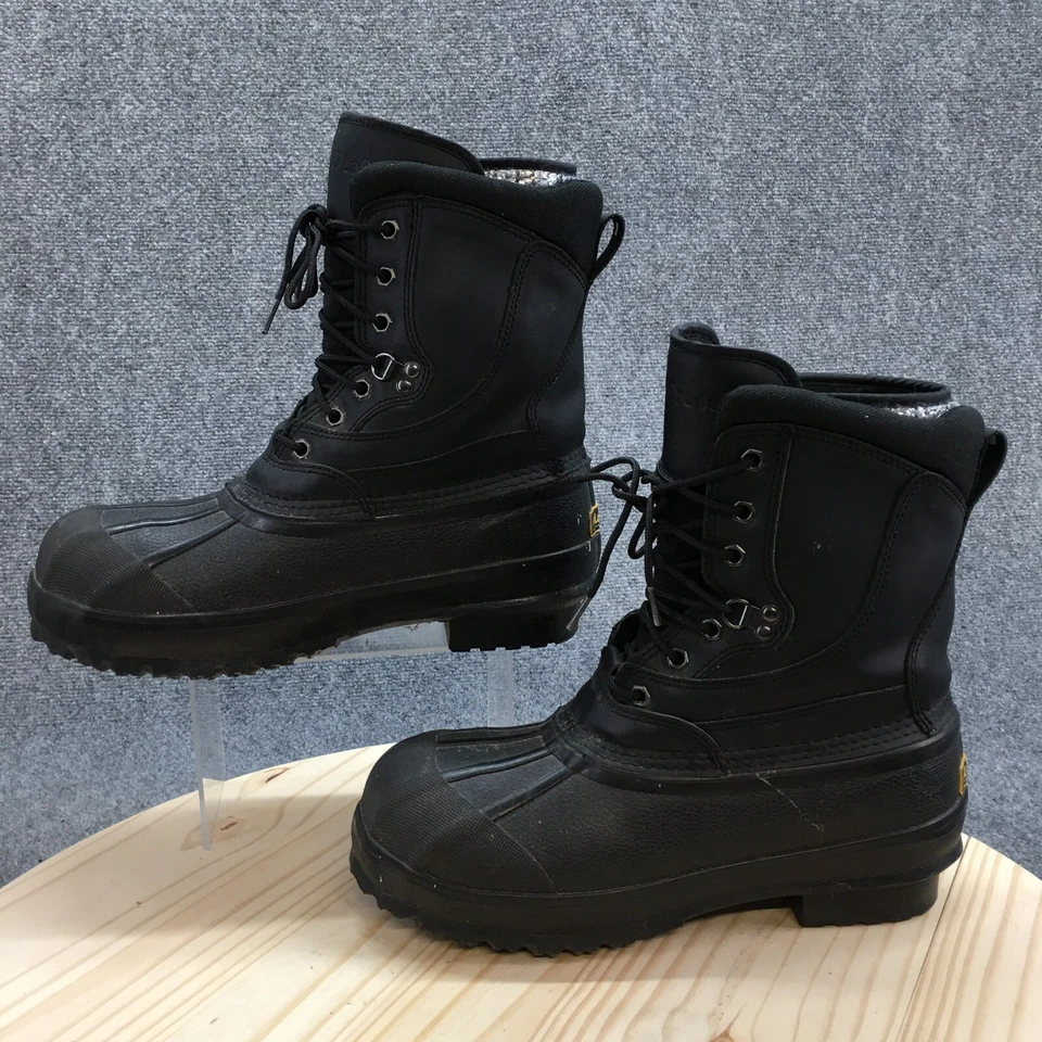 La Crosse Combat Boots Mens 9M Pac 12" NMT 400G Black Leather Steel Toe 00367215 - Image 2 of 4
