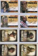 The Walking Dead Season 1 2 3 4 - Autograph & Wardrobe Relic Card Selection 