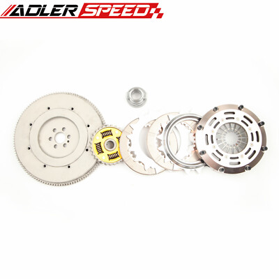 Sprung Twin Disc Clutch Kit & Flywheel For Nissan Skyline RB20DET RB25DET 5SPEED