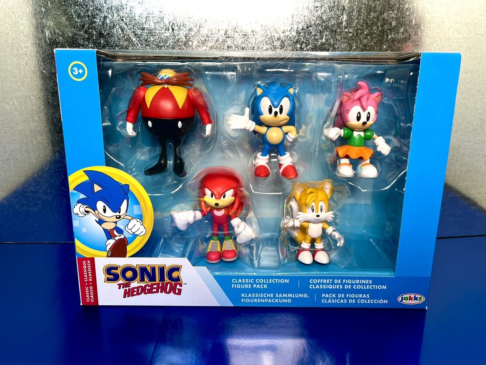 Pacote com 5 bonecos Sonic The Hedgehog