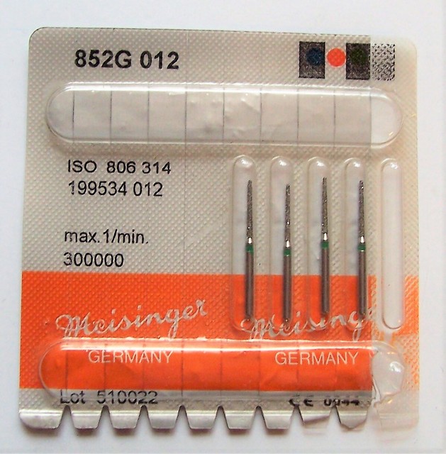 4 Meisinger Germany Burs 852G 012 eBay