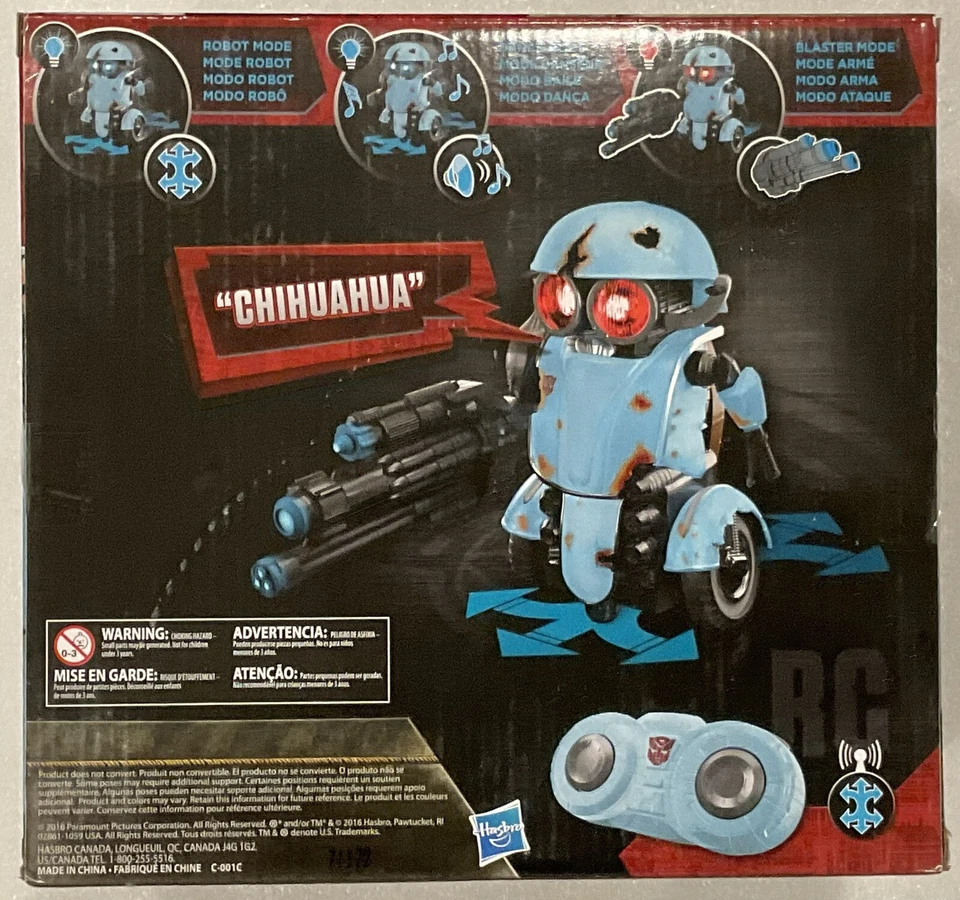 HASBRO TRANSFORMER AUTOBOT SQWEEKS RC -DANCE MODE- BLASTER MODE SEALED - Image 2 of 3