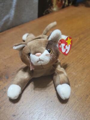 Ty Beanie Babies Pounce RARE All Tag Errors 1997 Excellent/Mint.