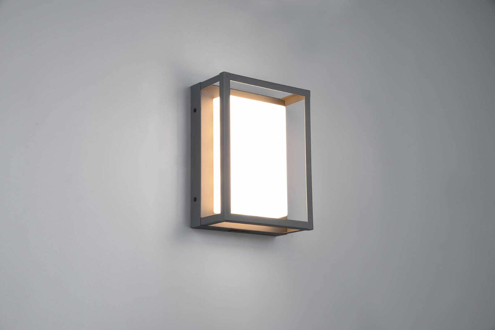 Applique da esterno a led moderno antracite per balcone veranda TR451