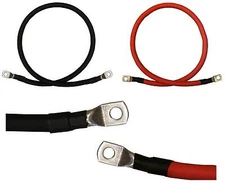 6 AWG Gauge Red Black 100% Copper Battery Inverter Cables Solar, RV, Car, Boat