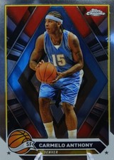 2023 Topps Chrome Sapphire #27 Carmelo Anthony 