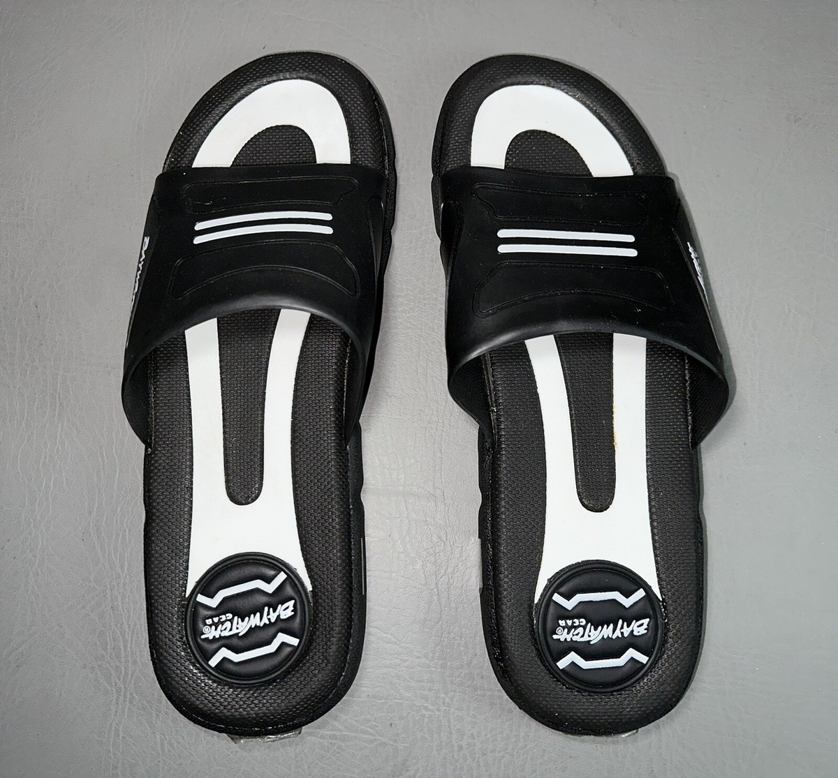 Baywatch Gear Black and Red Men\'s Sandals Size 10 Fanning Pregame Men main image 4