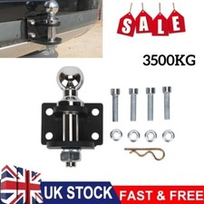 Universal Trailer Hitch Tow Bar Receiver with Ball Road Rescue Towing 3-5 tons