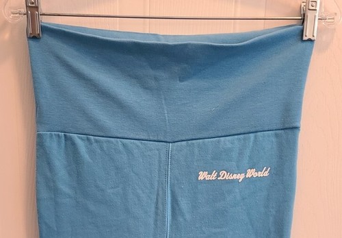 NEW Disney Parks WDW Girls Tinker Bell Pull On Sweatpants Blue Youth Size Large - Picture 2 of 17