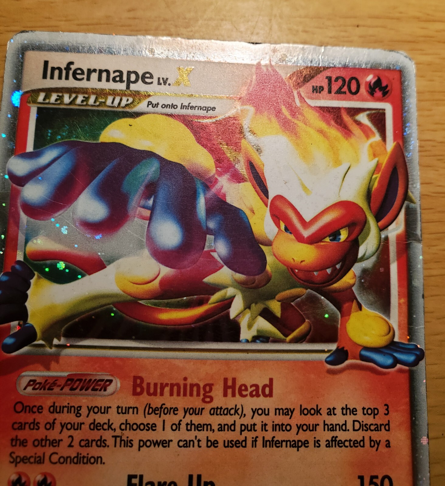  Pokemon - Infernape LV.X – DP10 – Promotional (DP10) - Diamond  and Pearl Black Star Promos - Holo : Toys & Games