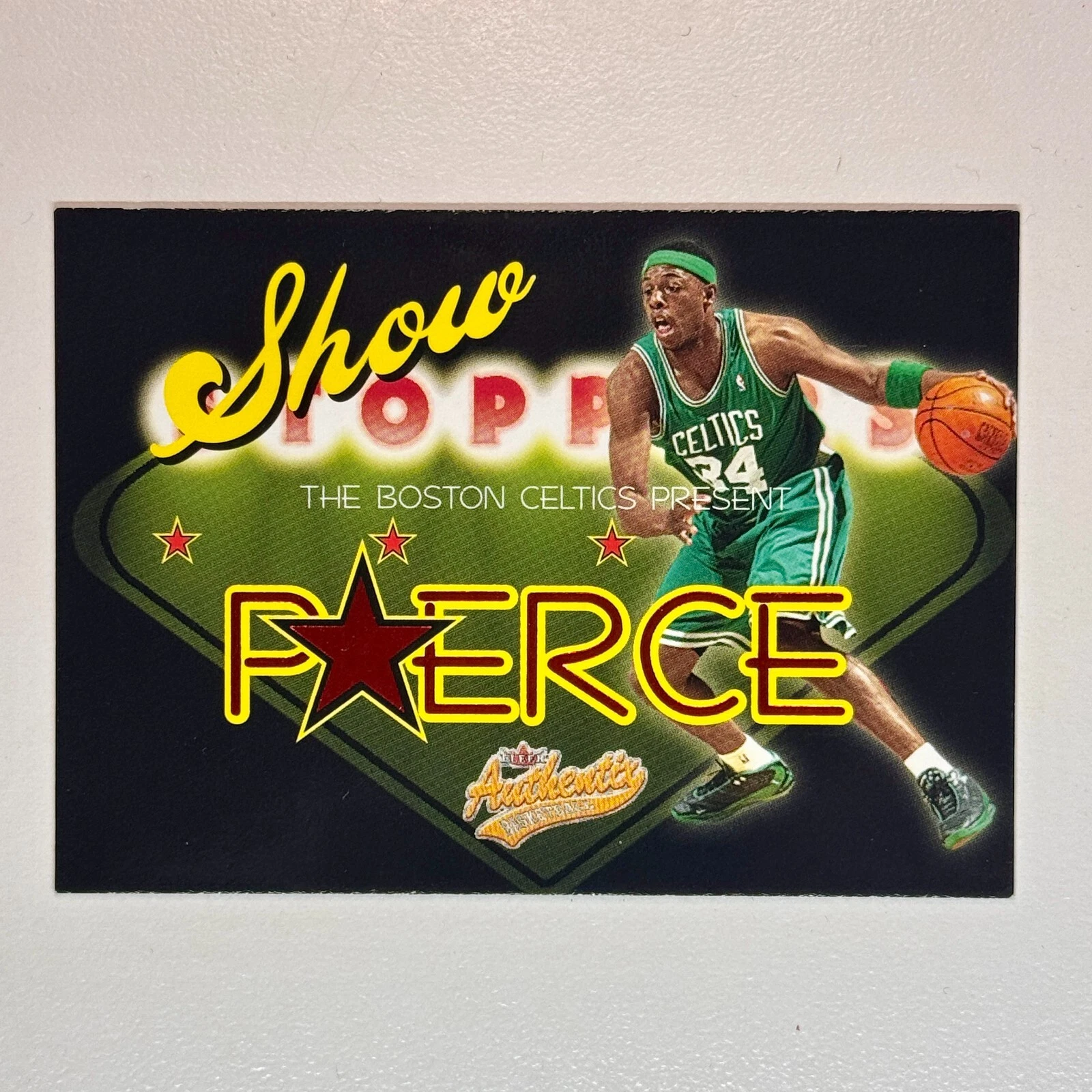 Paul Pierce trading card