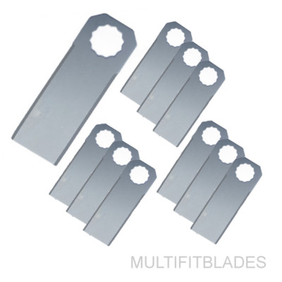 10 x Large Straight Oscillating Sealant Cutters - Festool Vecturo, Fein Supercut