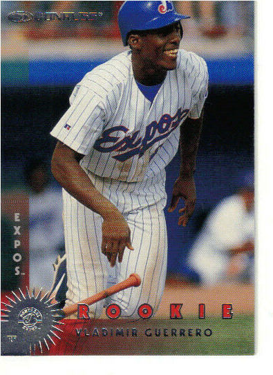Vladimir Guerrero 1997 Donruss  R&S Rookie Card #355 - very good condition