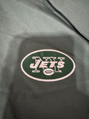 Reebok New York Jets Onfield Full Zip Vented Windbreaker Jacket Mens Size XL New - Picture 5 of 13