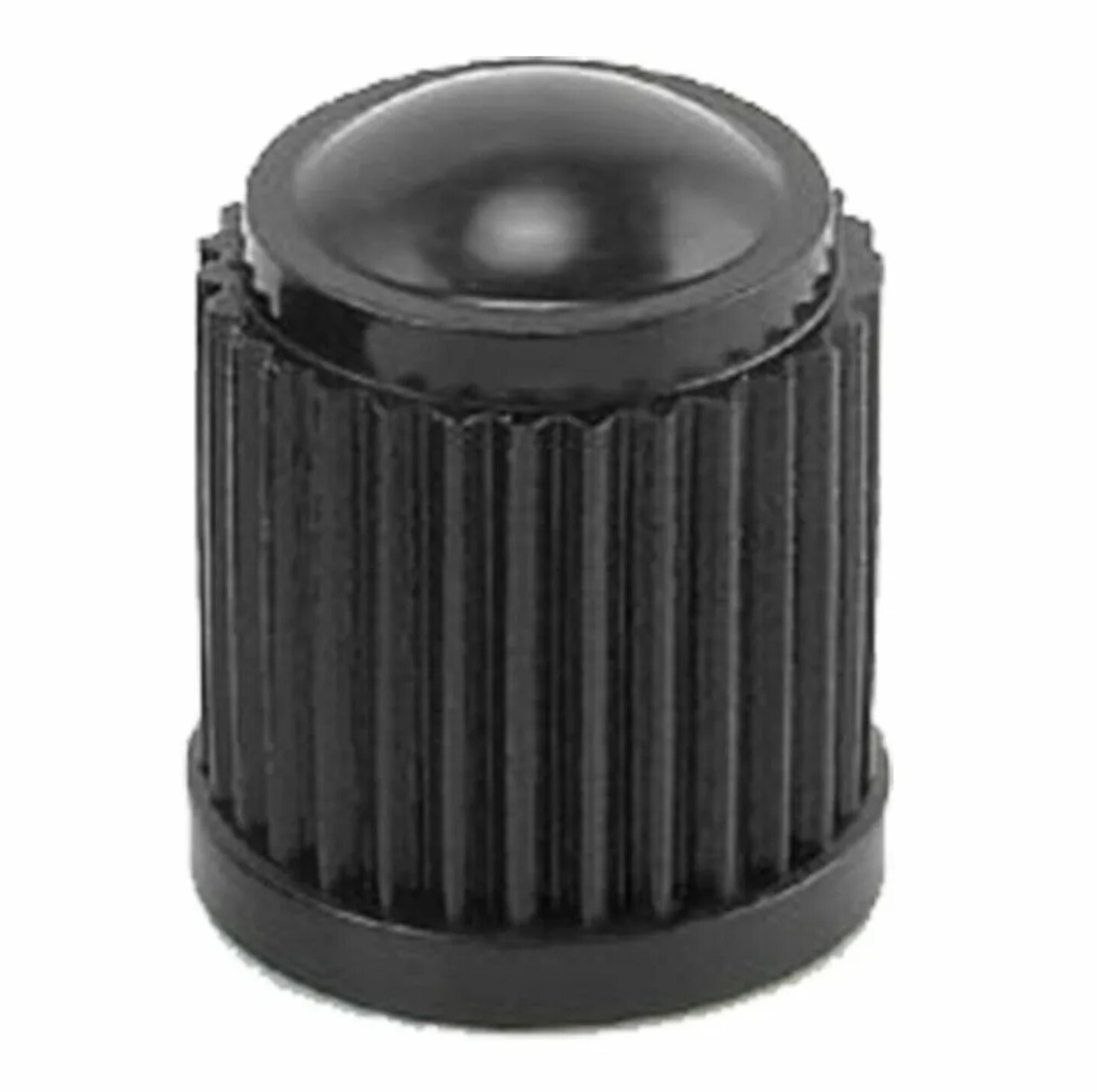 8x BLACK Plastic Tire Valve Air Dust Cover Stem Caps Wheel Car Truck