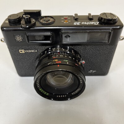 Yashica Electro 35 GT 35mm Rangefinder Film Camera/Yashinon 1:1.7