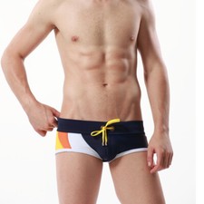 Men's Boxers Low Rise Quick Dry Casual Swimming Trunks Swimwear Swimsuit
