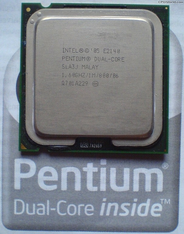 Intel dual Core Pentium E2140 1.6ghz Processor, SLA3J | eBay