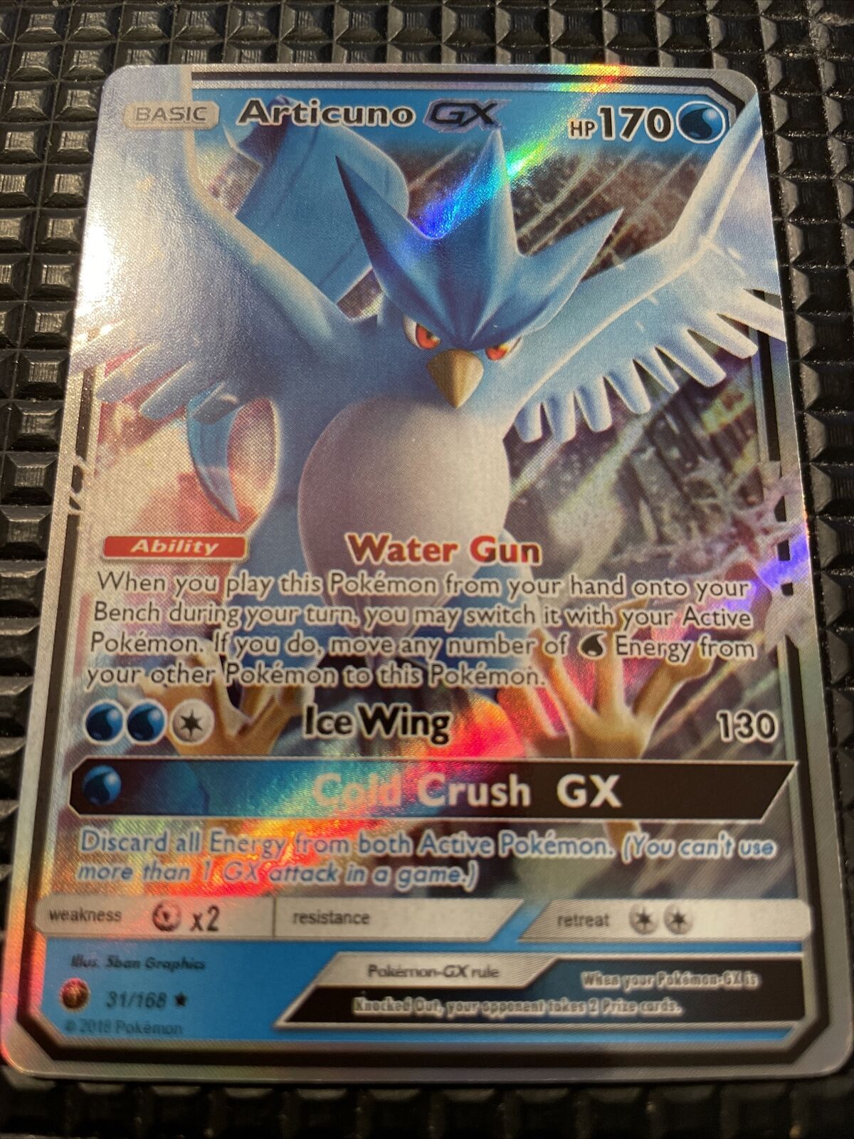 Articuno GX #31 Prices, Pokemon Celestial Storm