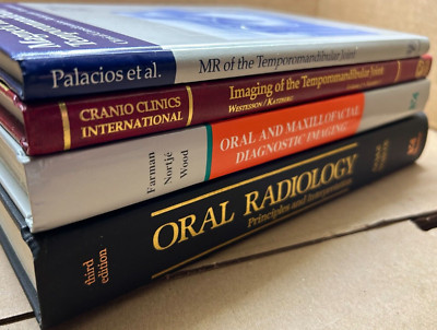 LOT of 4 - Oral Radiology, Imaging Temporomandibular Joint Maxillofacial, MRI