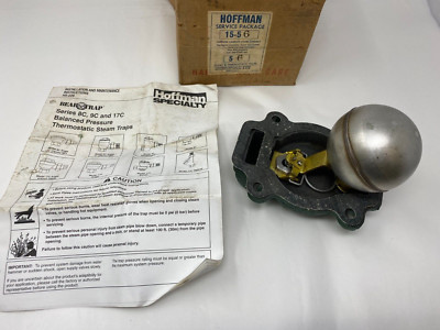 Hoffman Specialty Model 15-5 6 15PSI Float & Thermostatic Trap Cover Assembly