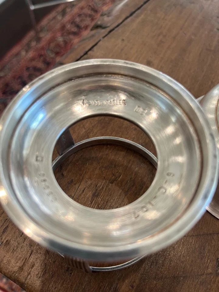 Calentador de salsa de mantequilla International Silver 8 0z Hotel Statler plata soldada Foto 3 de 4