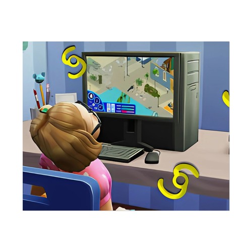 🧬 Sim World Tribute Poster – Surreal Dreamcore Gamer Art for Home or Dorm - Picture 6 of 25
