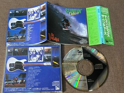 THE VENTURES ‎Surfin' Deluxe JAPAN CD CP35-3085 U U3A2 OBI 3,500