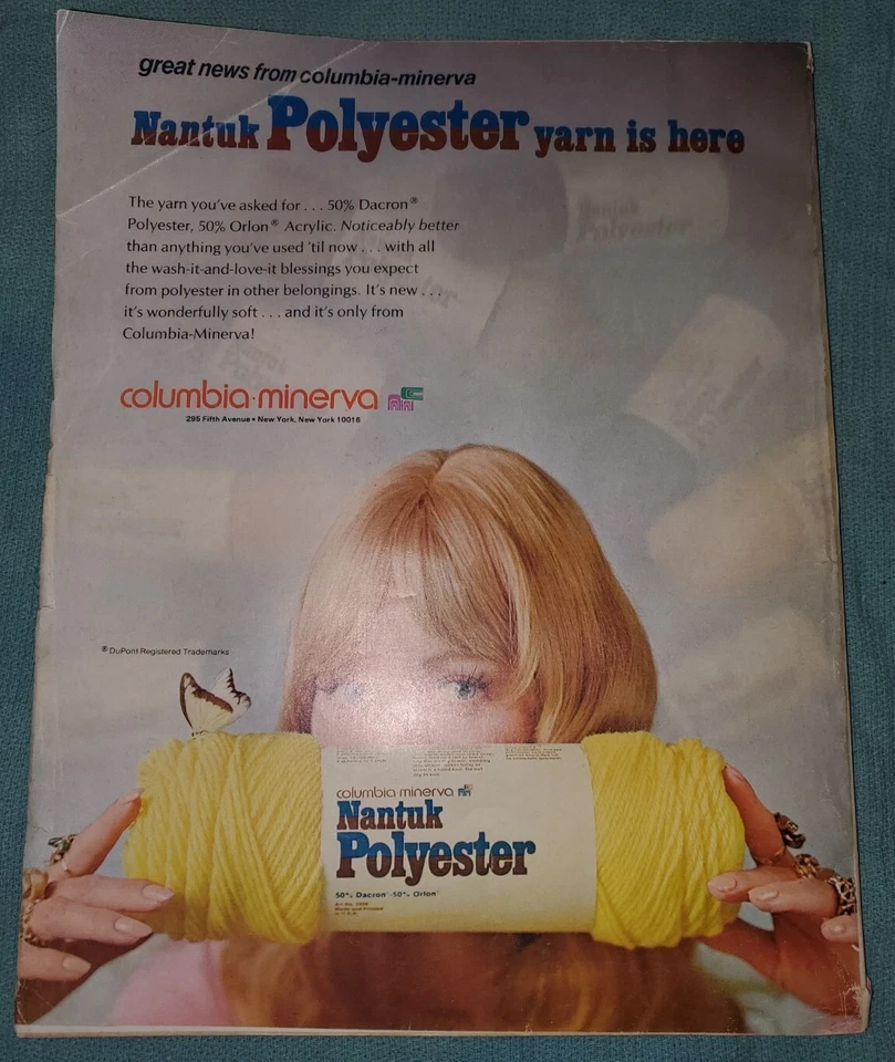 McCall's Needlework & Crafts Fall-Winter 1972-73 Knit Crochet Bazaar Items - Image 2 of 2