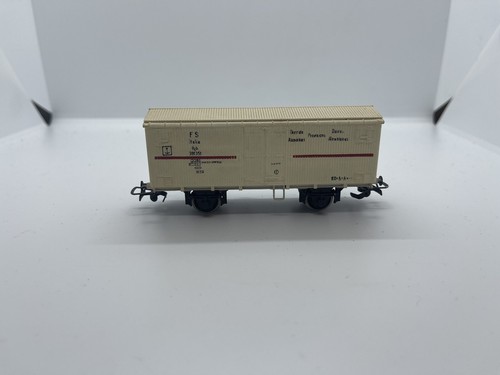 Rivarossi Ho Wagon FS Grocery Italy 391351 Ice 2 Axles + Box Rarity ❗ - Picture 6 of 6