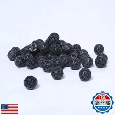 AQUANEAT Aquarium 0.6" Bio Balls 100pcs for Fish Tank Pond Canister Filter Me