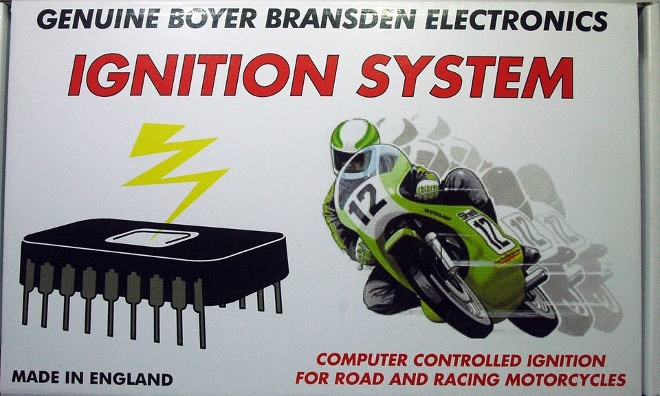 Nuevo sistema de encendido electrónico Suzuki GT380 GT550 GT750 Boyer Bransden CPC Reino Unido - Imagen 2 de 2