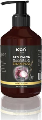 Red Onion+Blackseed Oil Shampoo For Hair Fall Control&Promotes Hair Growth 500ml