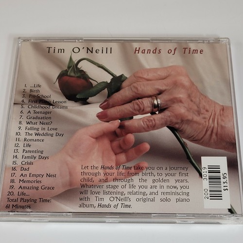 Tim O'Neill Hands Of Time | Solo Piano | CD Album - Picture 2 of 7