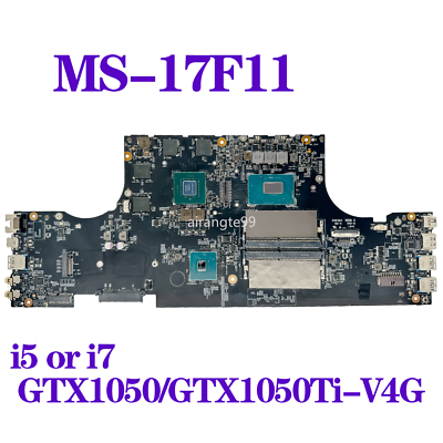 For MSI GF75 THIN 8RC MS-17F11 Motherboard i5 i7 8th Gen GTX1050