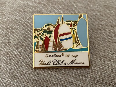 Pin s YCM Yacht Club Monaco Lineltex 50  Cup