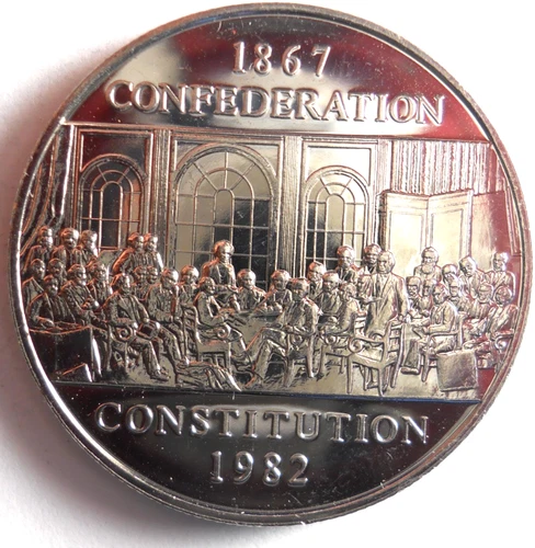 1982 CANADA DOLLAR - CONFEDERATION - AU/UNC - Excellent Coin - Lot #M31