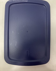 Pyrex Lid Cover Rectangular 7X11 Glass Baking Dish Red C-232-PC &9x13 C-233_PC