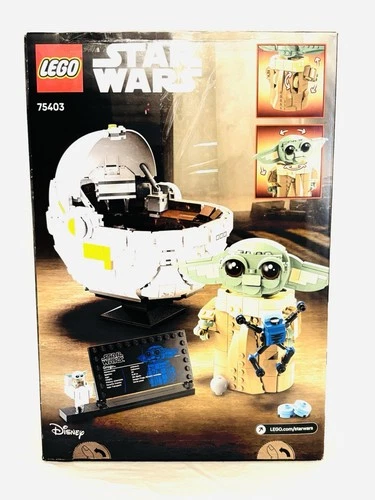 LEGO Star Wars Grogu with Hover Pram 75403 Building Set Complete Open Box