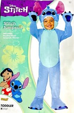 Spirit Halloween - Disney - Stitch- Jumpsuit Costume - TODDLER - 5T - 6T - cutie